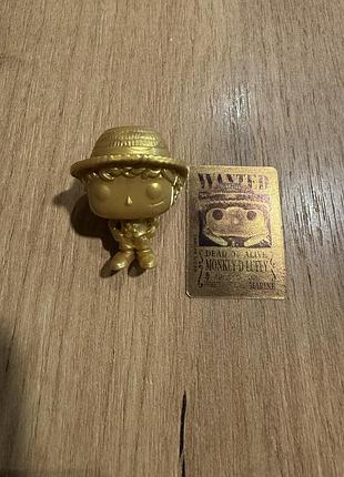 One piece kinder gold luffy