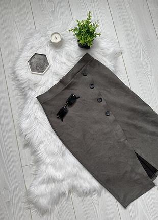 Стильна замшева мініспідниця tally weijl ✅ by mariiahuts.clothes 🤎