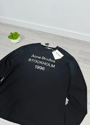 Лонгслів acne studios/лонг акне студіо/лонг чоловічий 3