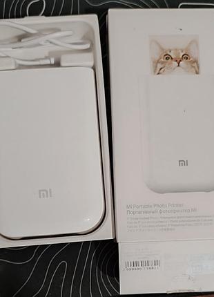 Портативный принтер xiaomi mi portable printer