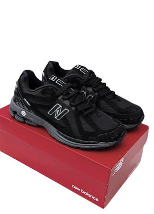 Мужские кроссовки new balance 1906r black черные