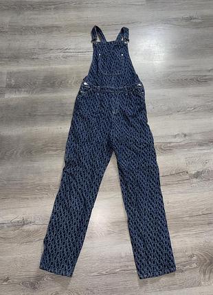 Джинсовий комбінезон на дівчинку 12р river island