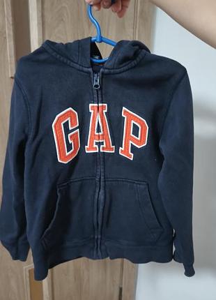 Теплая кофта gap мальчику 6-8 лет