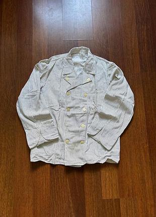 Workwear vintage striped куртка 70s чоловіча робоча оригінал б у