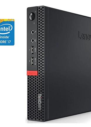 Неттоп lenovo thinkcentre m710q tiny usff / intel core i7-7700t (4 (8) ядра по 2.9 - 3.8 ghz) / 8 gb ddr4 / 256 gb ssd m.2 / intel