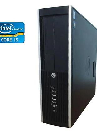 Пк б-класс hp compaq 6200 pro sff / intel core i5-2320 (4 ядра по 3.0 - 3.3 ghz) / 8 gb ddr3 / 60 gb ssd + 500 gb hdd / intel hd