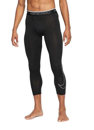 Чоловічи лосини тайтси 3/4 nike pro dri-fit dd1919-08