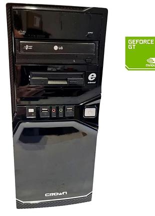 Пк б-класс crown tower / amd phenom ii x2 555 (2 ядра по 3.2 ghz) / 8 gb ddr3 / 250 gb hdd / nvidia geforce 9600 gt, 512 mb gddr3,