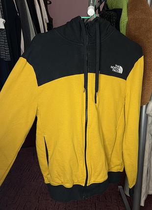 Зіп-худі the north face на флісі чоловіче