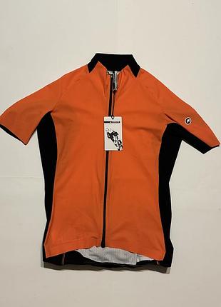 Футболка, велоодежда, джерси, топ assos short sleeved jersey  ss.laalalaijersey_evo8