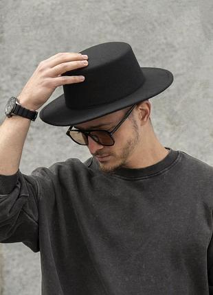 Чоловічий капелюх without walter basic black