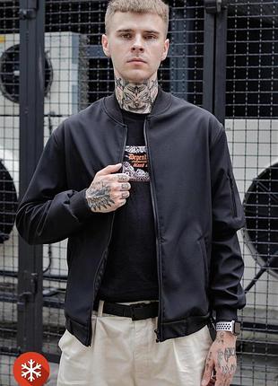 Бомбер without softshell black man