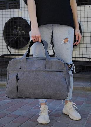 Дорожная сумка without road gray woman