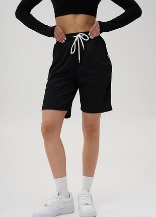 Жіночі легкі трикотажні шорти without coolmax black