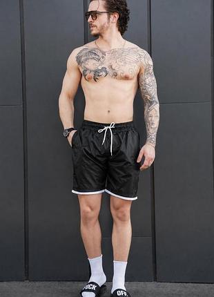 Чоловічі пляжні шорти для купання without bruno black 4xl