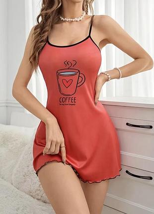 Женская ночная сорочка м (44) / пеньюар / ночнушка, домашняя одежда, платье