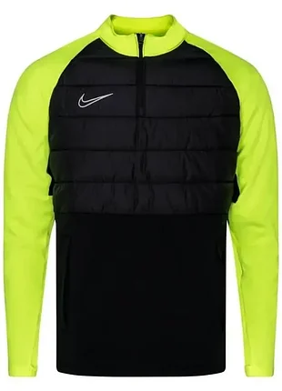 [s] 1/4 кофта для тренировок зимой nike