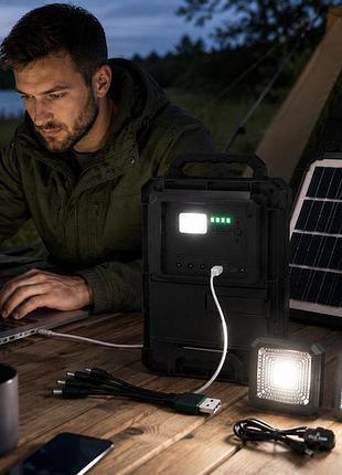 Светодиодный фонарь для природы, кемпинговый прожектор с функцией power bank, фонарик для домашних нужд sb-33