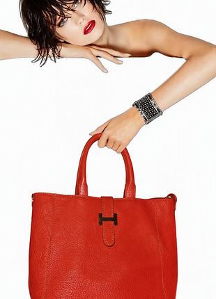 Кожаная сумка hermes