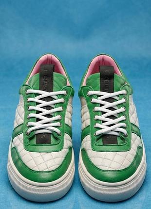 Кожаные кеды copenhagen shoes - стильная и яркая обувь премиум-качества. размер: 38 (длина стельки 25 см) натуральная кожа