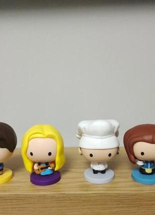 Friends друзья mcdonald's набор фигурок