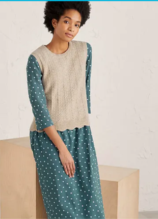 Жилет вовна сумішева/альпака seasalt cornwall, розмір 2xl-3xl