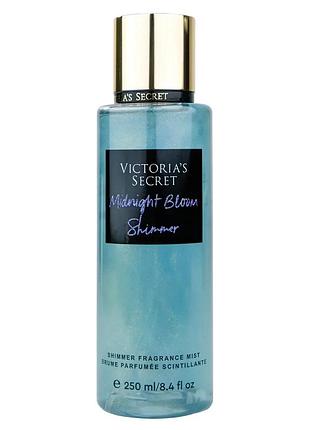 Парфюмированный спрей для тела victorias secret midnight bloom shimmer 250 мл