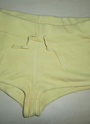 Яркие короткие хлопковые шорты для девочки 44-46р new look1 фото