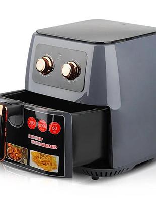Воздушная фритюрница raf r 5294 аэрофритюрница для приготовления без масла 8л на 1700вт