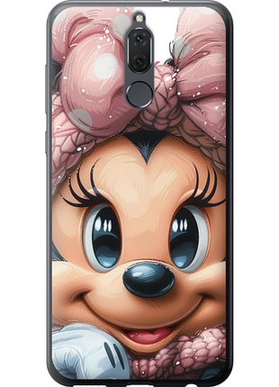 Чехол на huawei mate 10 lite минни маус с бантиком из силикона fch_0173765