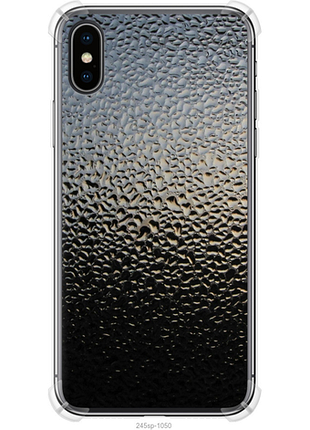 Чехол на iphone xs мокрое стекло из силикона fch_0174110