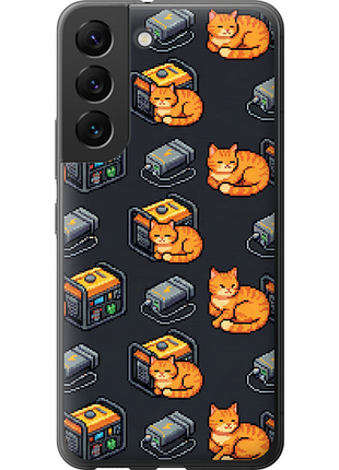 Чехол на samsung galaxy s22 autonomous zone из силикона fch_0148619