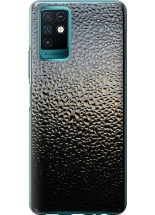 Чехол на infinix note 10 мокрое стекло из силикона fch_0174032
