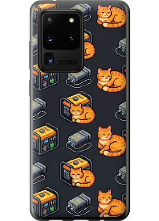 Чехол на samsung galaxy s20 ultra autonomous zone из пластика fch_0148634