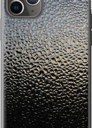 Чехол на iphone 11 pro мокрое стекло из пластика fch_0015454