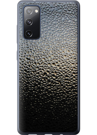 Чехол на samsung galaxy s20 fe g780f мокрое стекло из силикона fch_0015419