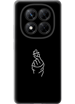 Чехол на xiaomi redmi note 14 pro+ 5g love you из силикона fch_0160605