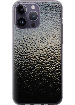 Чехол на iphone 14 pro max мокрое стекло из силикона fch_0015451