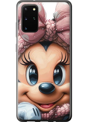 Чехол на samsung galaxy s20 plus минни маус с бантиком из пластика fch_0173785