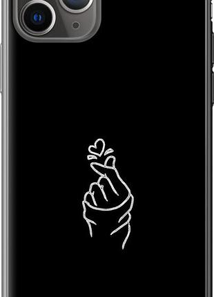 Чехол на iphone 11 pro love you из пластика fch_0016669