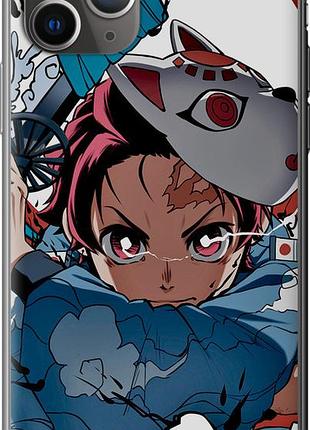 Чехол на iphone 11 pro max танджиро камадо из пластика fch_0174346