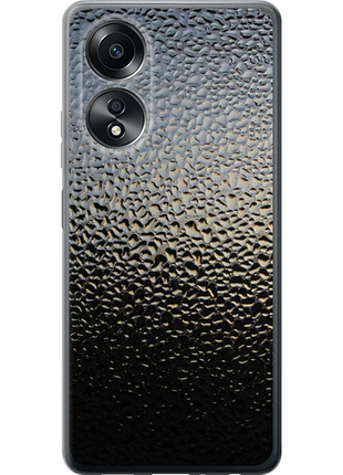 Чехол на oppo a58 4g мокрое стекло из силикона fch_0174079