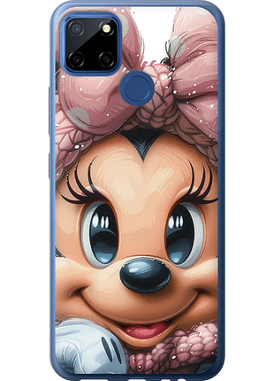 Чехол на realme cxiaomi 12 минни маус с бантиком из силикона fch_0173818