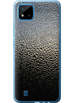 Чехол на realme c20a мокрое стекло из пластика fch_0174066
