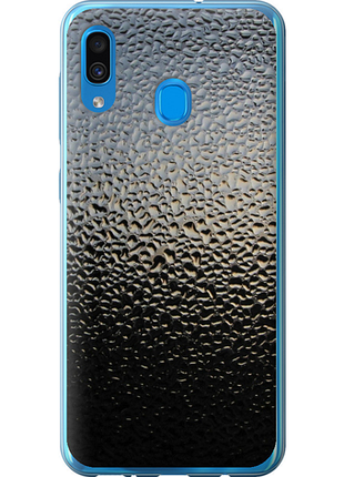 Чехол на samsung galaxy a30 2019 a305f мокрое стекло из пластика fch_0015413