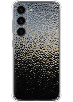 Чехол на samsung galaxy s23 мокрое стекло из силикона fch_0174145