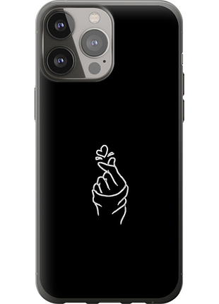 Чехол на iphone 13 pro max love you из силикона fch_0016662