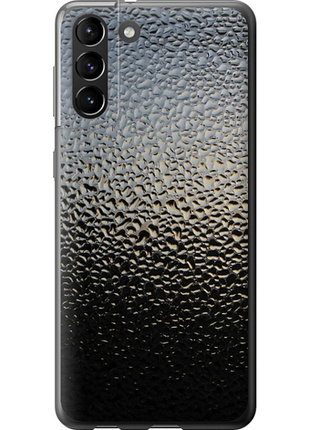 Чехол на samsung galaxy s21 plus мокрое стекло из пластика fch_0015470
