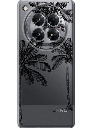 Чехол на infinix zero 40 5g пальмы1 из силикона fch_0173698