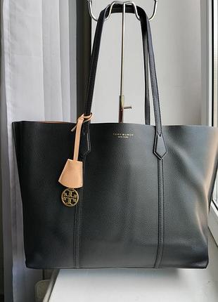 Жіноча сумка-шопер tory burch perry triple-compartment tote